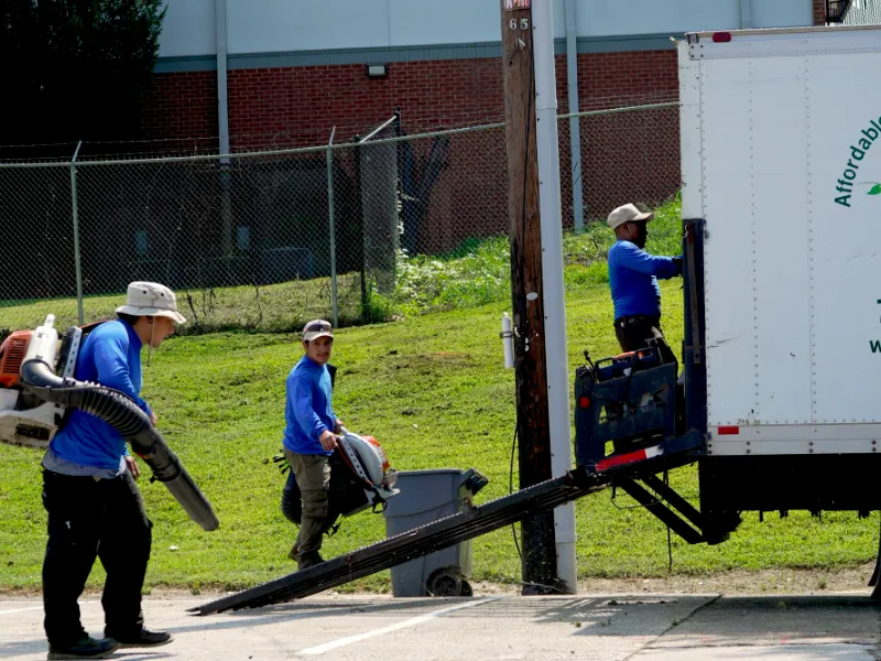 ALS crew at work